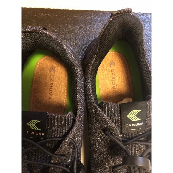 Cariuma Unisex Ethical Sneakers "Stone Black Knit Low Top Mens11 /Womens12.5 - Picture 8 of 12